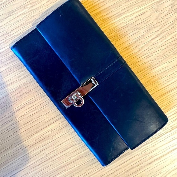 Salvatore Ferragamo Handbags - SALVATORE FERRAGAMO Vintage Long Wallet (FLAWED)